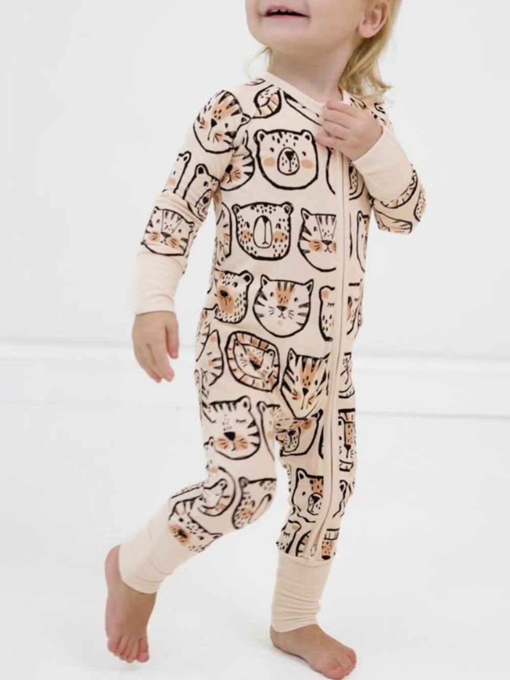 Little Sleepies Lions, Tigers & Bears Zippy 18-24 Months